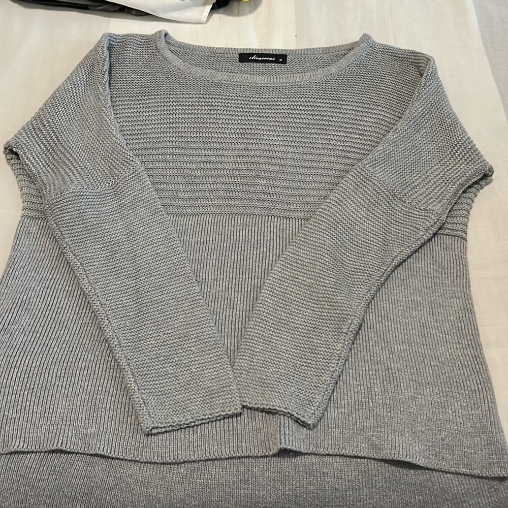 Olivaceous gray sweater SZ M